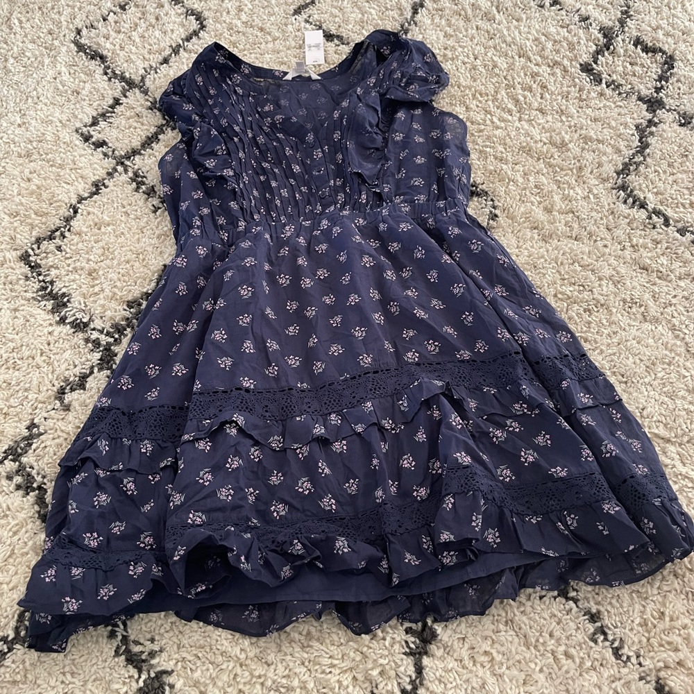 Steve Madden Floral Next Door Dress in Oilslick - Picture 5 of 9